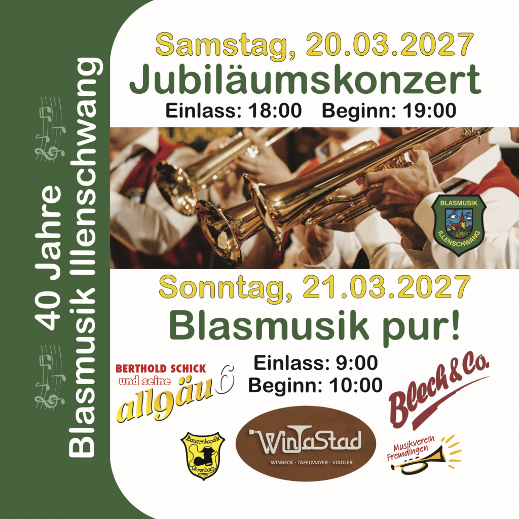 Flyer 40 Jahre